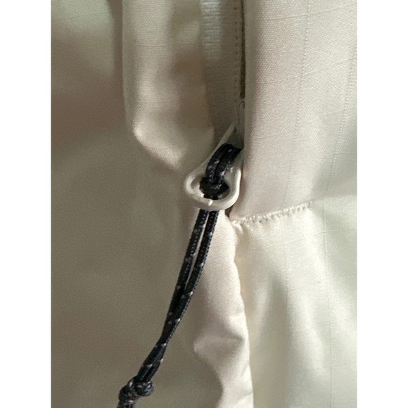 Columbia Women's Insulated Long Puffer Coat Hooded Cream Brown Omni-Tech - Picture 13 of 15